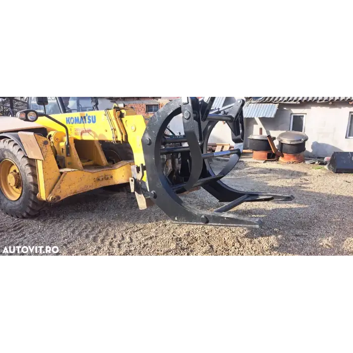 Graifer forestier pentru buldoexcavatoare, tractoare sau încărcătoare frontale