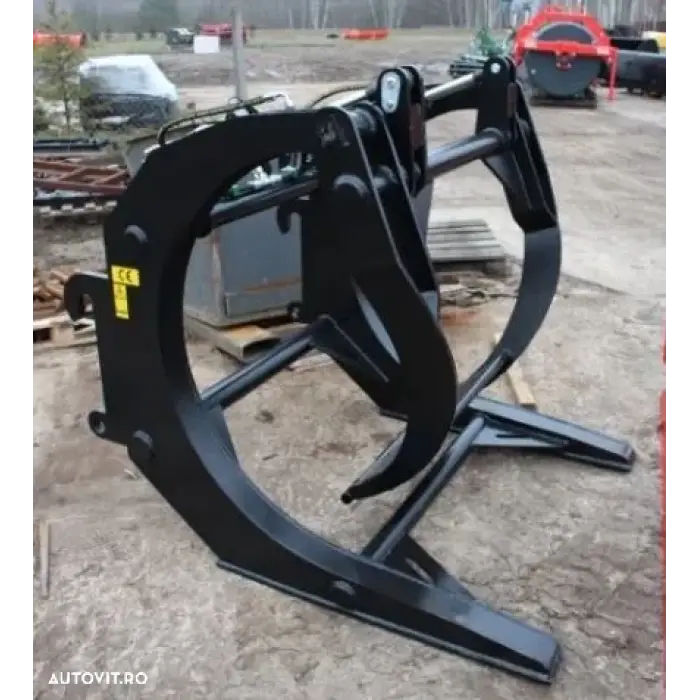 Graifer forestier pentru buldoexcavatoare, tractoare sau încărcătoare frontale