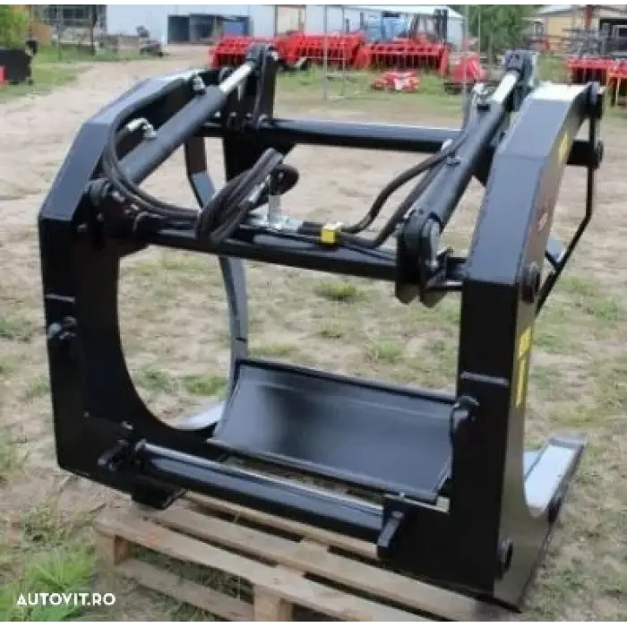 Graifer forestier pentru buldoexcavatoare, tractoare sau încărcătoare frontale