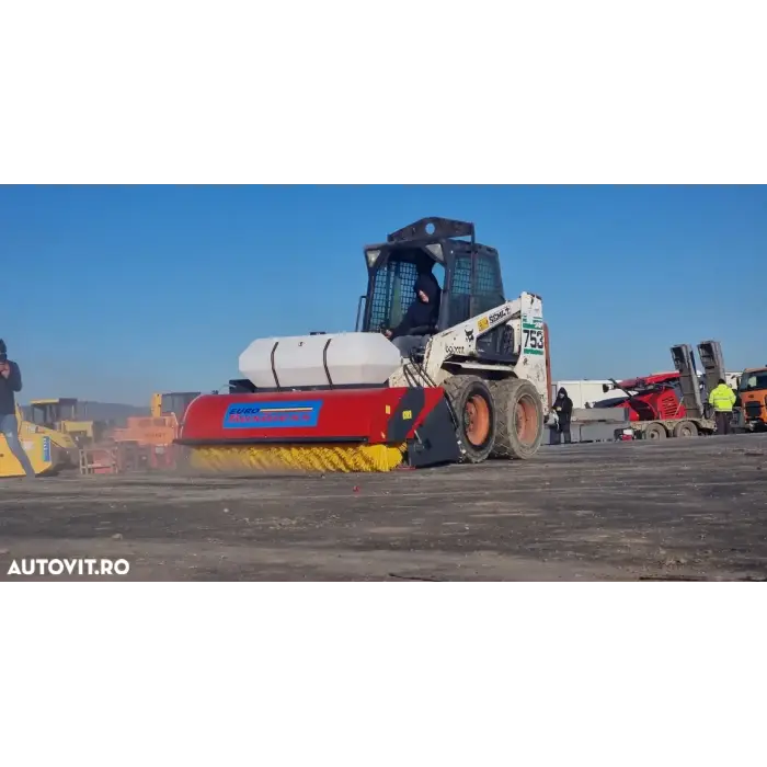 Perie stradala/asfalt mini incarcator BOBCAT KOMATSU CAT