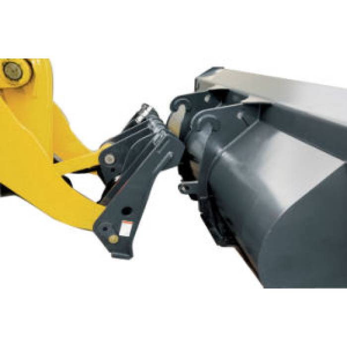 Cupla rapida mecanica față buldoexcavator