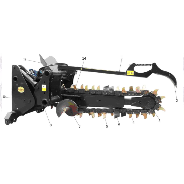 Trencher tractor EA 1000